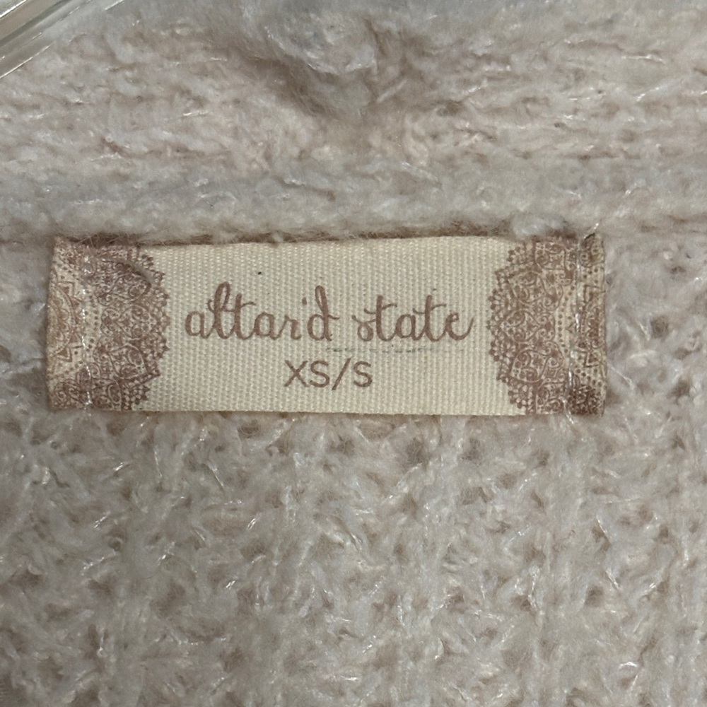 **DONATED** Altar'd State Color Block Candy Corn Knit Cardigan - Picture 2 of 11